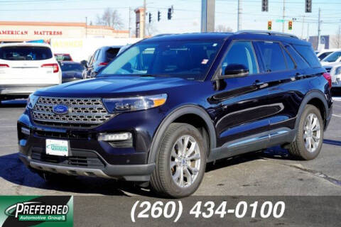 2022 Ford Explorer for sale at Preferred Auto Fort Wayne in Fort Wayne IN