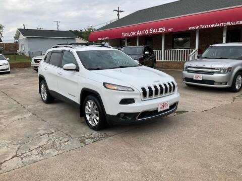 2017 Jeep Cherokee for sale at Taylor Auto Sales Inc in Lyman SC