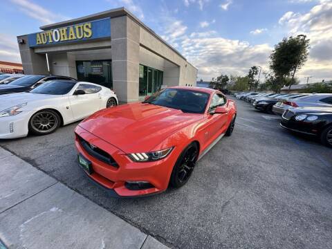 2016 Ford Mustang for sale at AutoHaus Loma Linda in Loma Linda CA