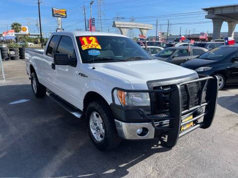 2012 Ford F-150 for sale at Texas 1 Auto Finance in Kemah TX