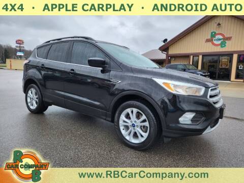 2018 Ford Escape for sale at R & B Car Co in Warsaw IN