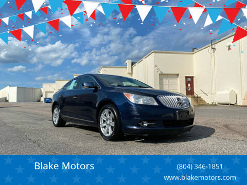 2011 Buick LaCrosse for sale at Blake Motors in Henrico VA