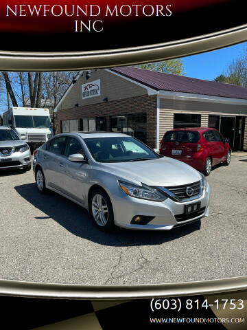2016 Nissan Altima for sale at NEWFOUND MOTORS INC in Seabrook NH