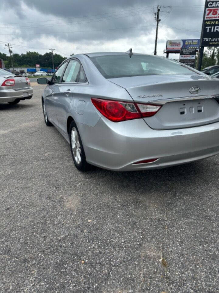 2011 Hyundai SONATA for sale at CAR FARMER & SALES in Chesapeake, VA