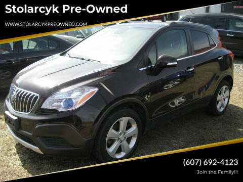 2016 Buick Encore for sale at Mike and Michelle Stolarcyk Cars and Trucks in Whitney Point NY