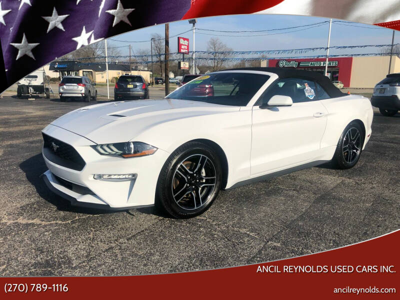 2021 Ford Mustang for sale at Ancil Reynolds Used Cars Inc. in Campbellsville KY