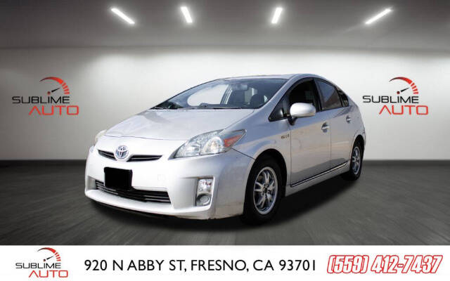 2011 Toyota Prius for sale at SUBLIME AUTO in Fresno, CA