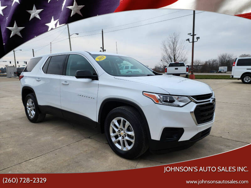 2019 Chevrolet Traverse for sale at Johnson's Auto Sales Inc. in Decatur IN
