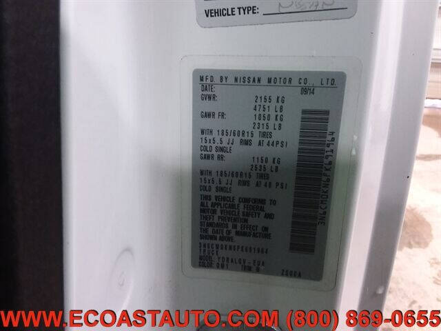 2015 Nissan NV200 SV