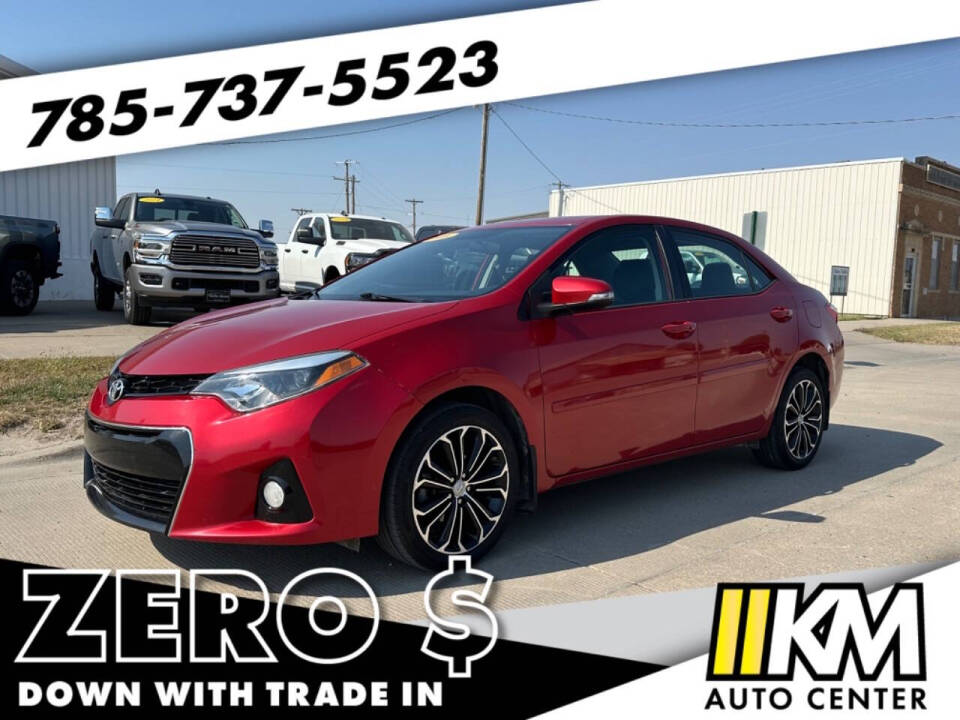 2016 Toyota Corolla for sale at Keller Motors in Palco, KS