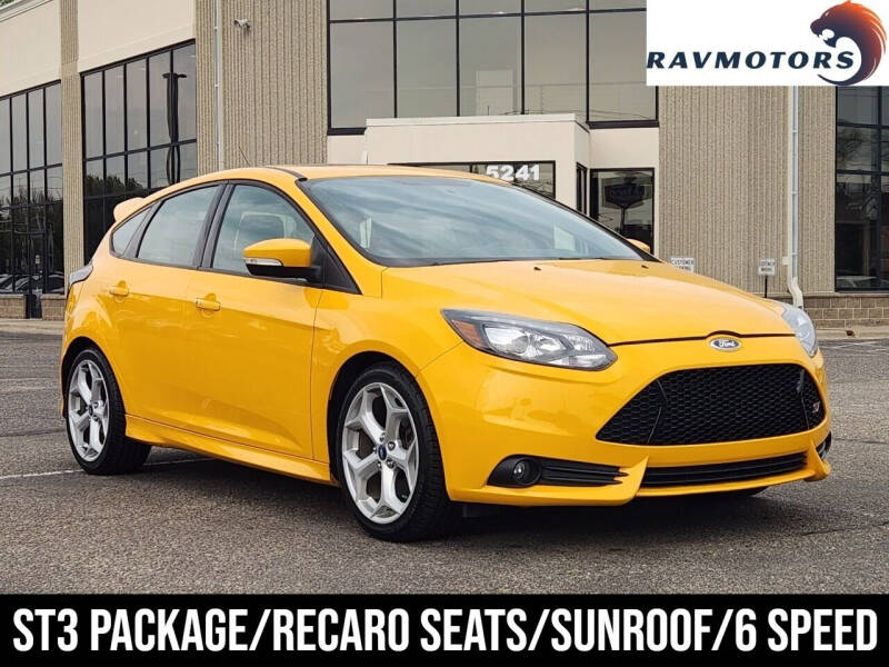 2013 Ford Focus for sale at RAVMOTORS - CRYSTAL in Crystal MN