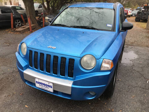 2008 Jeep Compass for sale at Simmons Auto Sales in Denison TX