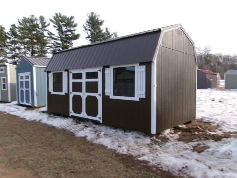 10 x 20 side  lofted barn