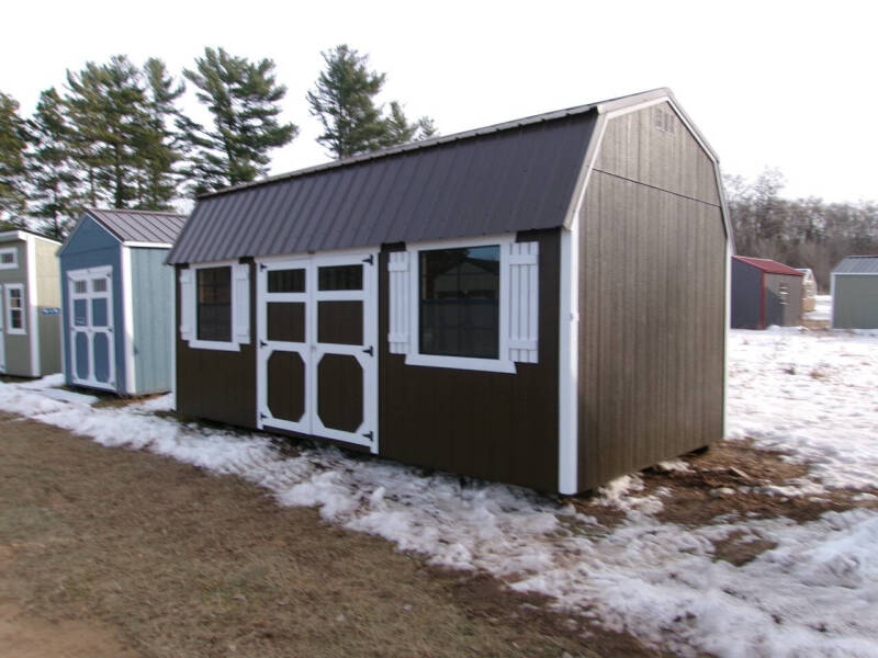 10 x 20 side  lofted barn