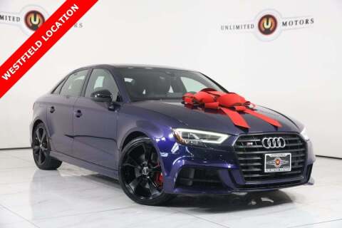2020 Audi S3 for sale at INDY'S UNLIMITED MOTORS - UNLIMITED MOTORS in Westfield IN