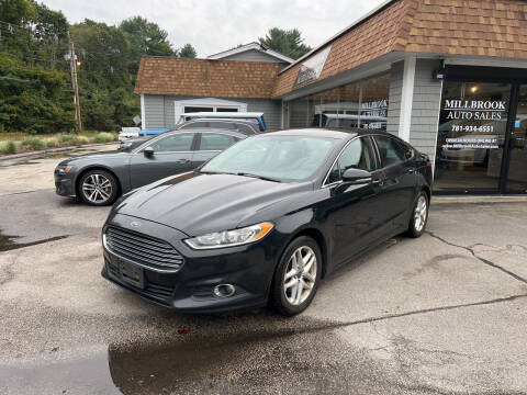 2014 Ford Fusion for sale at Millbrook Auto Sales in Duxbury MA