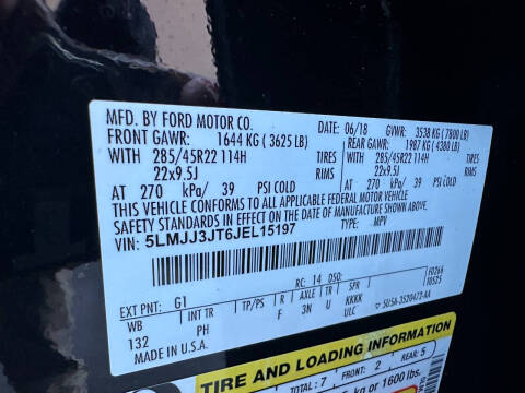 2018 Lincoln Navigator L Select