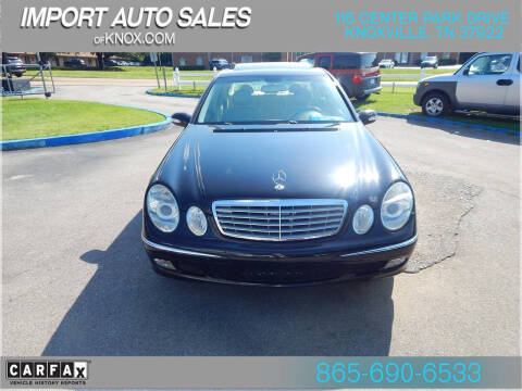 2004 Mercedes-Benz E-Class E 500