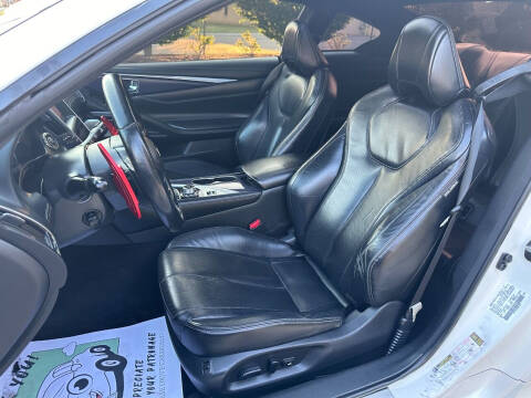 2017 Infiniti Q60 Red Sport 400