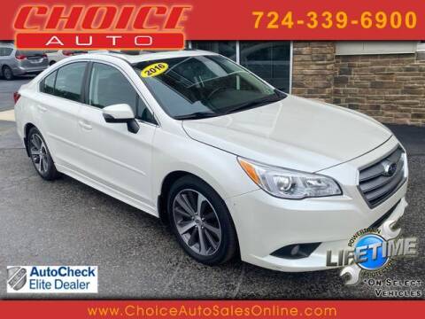 2016 Subaru Legacy for sale at CHOICE AUTO SALES in Murrysville PA