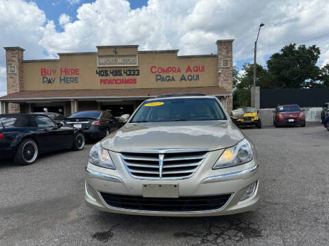 2012 Hyundai Genesis for sale at Import Motors in Bethany OK