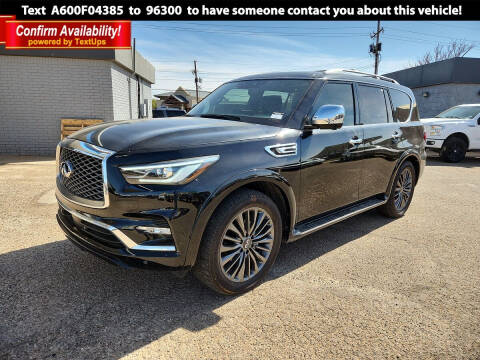 2022 Infiniti QX80 for sale at POLLARD PRE-OWNED in Lubbock TX