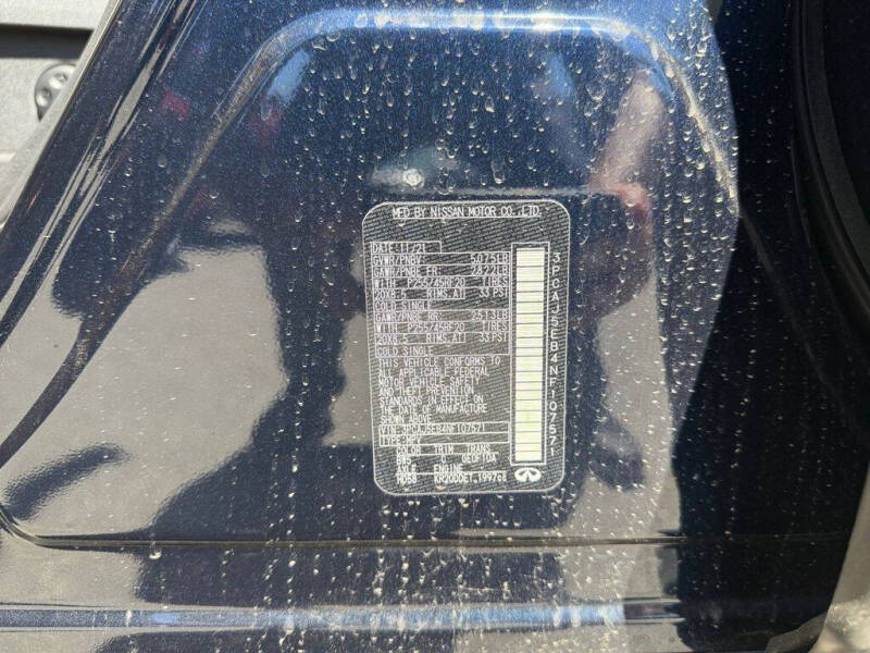 2022 Infiniti QX50 Sensory