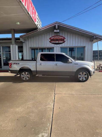 2018 Ford F-150 for sale at Motorsports Unlimited in McAlester OK