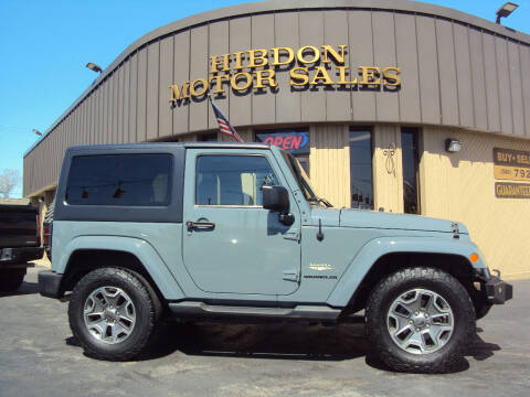 2014 Jeep Wrangler for sale at Hibdon Motor Sales in Clinton Township MI