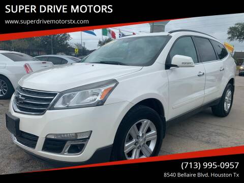 2013 Chevrolet Traverse for sale at SUPER DRIVE MOTORS in Houston TX