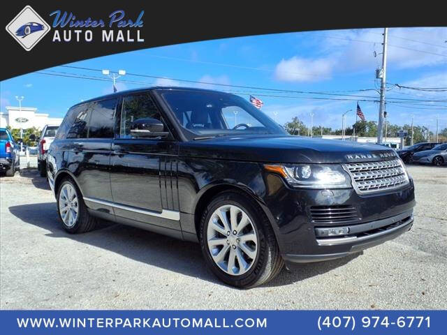 2016 Land Rover Range Rover for sale at Winter Park Auto Mall in Orlando, FL