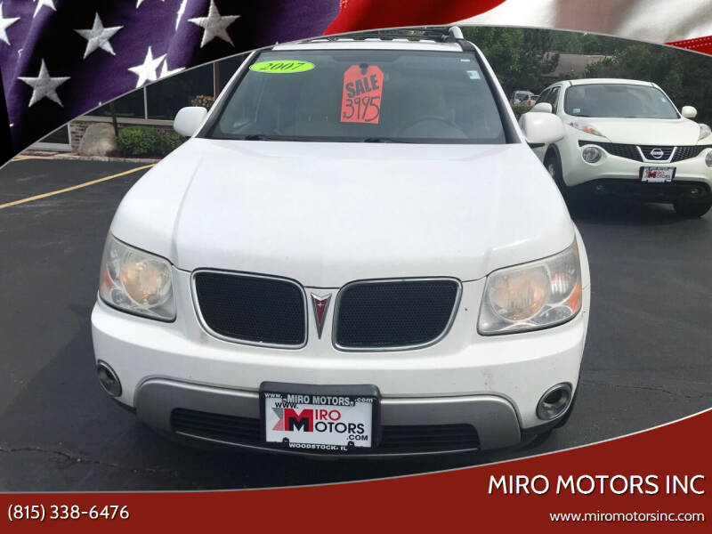 2007 Pontiac Torrent for sale at Miro Motors INC in Woodstock IL