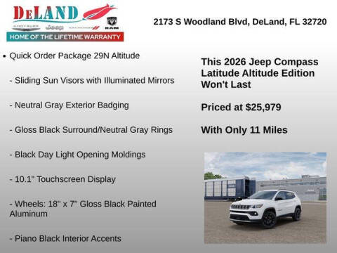 2026 Jeep Compass Latitude