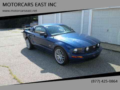 2008 Ford Mustang for sale at MOTORCARS EAST INC in Derry NH