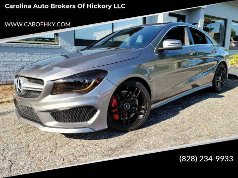 2014 Mercedes-Benz CLA for sale at Carolina Auto Brokers of Hickory LLC in Newton NC