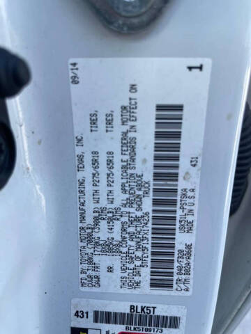 2015 Toyota Tundra SR5