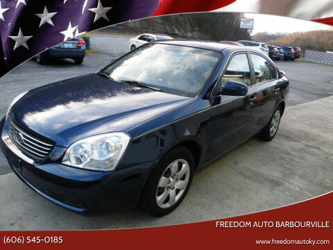 2008 Kia Optima for sale at Freedom Auto Barbourville in Bimble KY