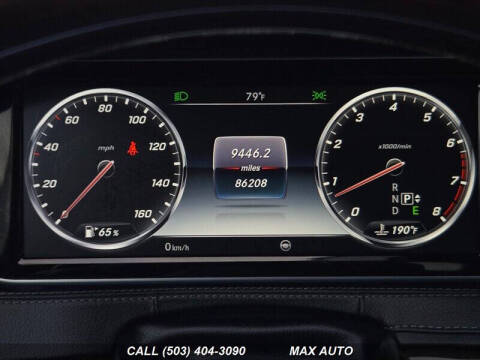 2016 Mercedes-Benz S-Class S 550