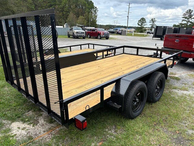 2025 J&E 7x14TA Utility Trailer for sale at Cross Resurrection Golf Carts and Trailers in Rincon, GA