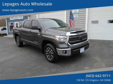 2014 Toyota Tundra for sale at Lepages Auto Wholesale in Kingston NH