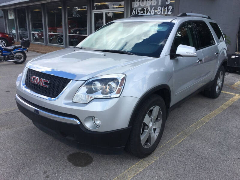 2012 GMC Acadia for sale at Bobby's Classic Cars in Dickson TN