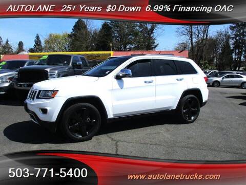 2014 Jeep Grand Cherokee for sale at AUTOLANE in Portland OR