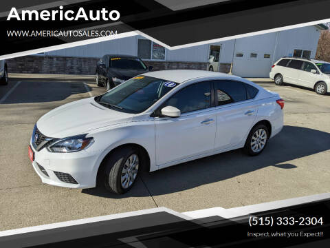 2018 Nissan Sentra for sale at AmericAuto in Des Moines IA