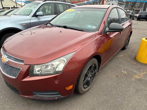 2012 Chevrolet Cruze for sale at Bob's Irresistible Auto Sales in Erie PA