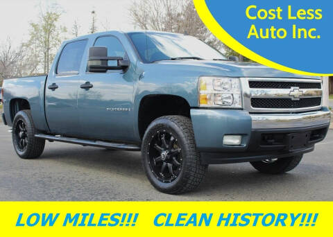 2007 Chevrolet Silverado 1500 for sale at Cost Less Auto Inc. in Rocklin CA