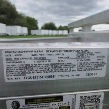 2026 Aluma Aluminum Single Axle Utility 7