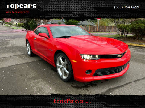 2015 Chevrolet Camaro for sale at Topcars in Wilsonville OR