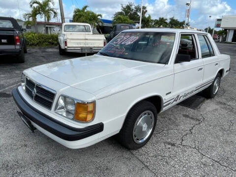 1986 Dodge Aries K