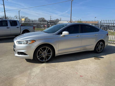 2016 Ford Fusion for sale at Delgado Auto Sales LLC in Grand Prairie TX