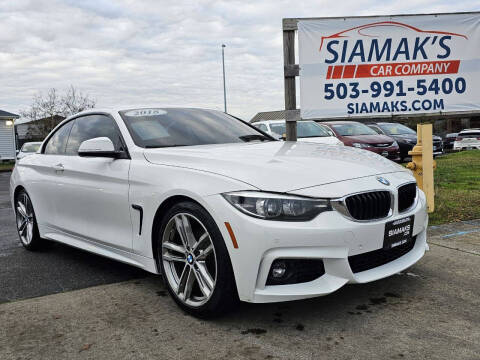 2018 BMW 4 Series for sale at Woodburn Trailers in Woodburn OR